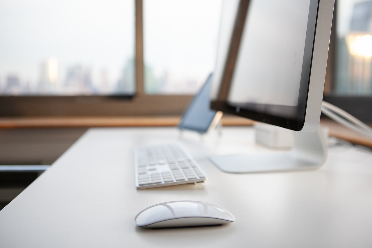 desktop, computer, keyboard, mouse, monitor, office, workspace, neat, clean, clean workspace, desktop, computer, mouse, neat, neat, neat, neat, neat, clean workspace, clean workspace, clean workspace